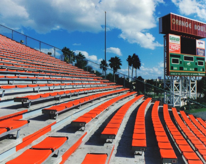 orange bowl stadium seats